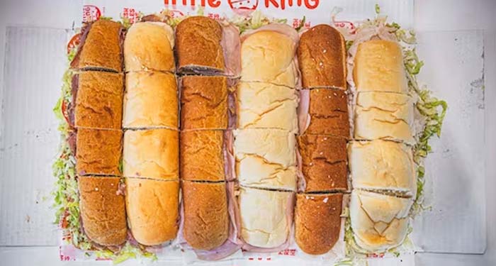 Party sub sandwich tray from Little King Catering Menu at the local Nebraska restaurant and caterer