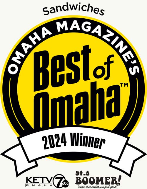 Little King has been voted Omaha Magazine's Best of Omaha Nebraska 2024 Winner for best local sandwiches