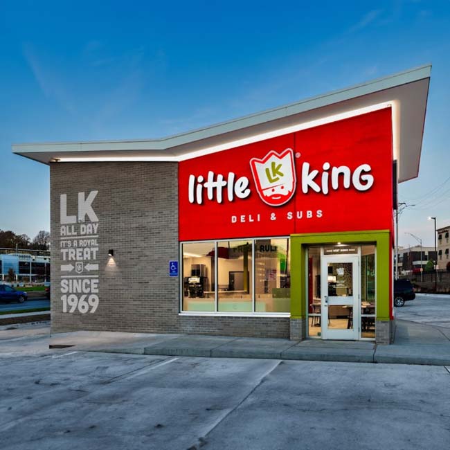 Local restaurant Little King sub and sandwich shop located at 8602 W Dodge Rd, Omaha, NE 68114