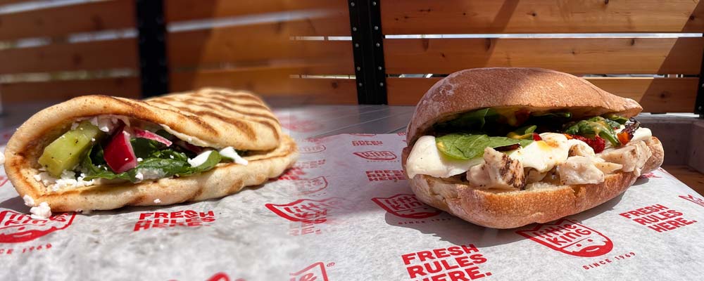 LTO sandwiches from Little King Subs serving multiple locations